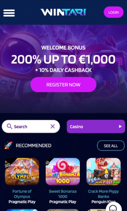 wintari app voor mobiel